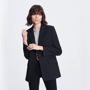 Rag & bone Ames Single-Breasted Blazer black size 2